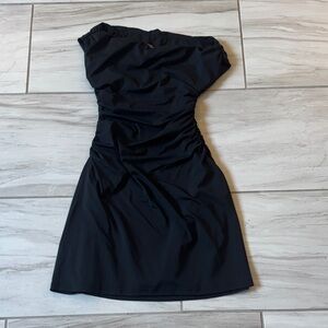 Elegant Black Off-Shoulder Dress